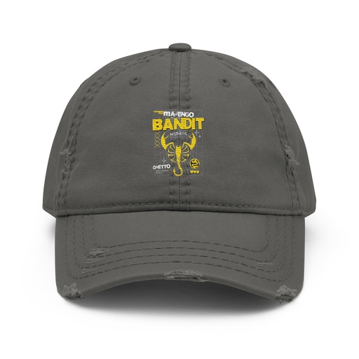 [ID: 396-G138] Bandit Aesthetic - Scorpion Distressed Dad Hat