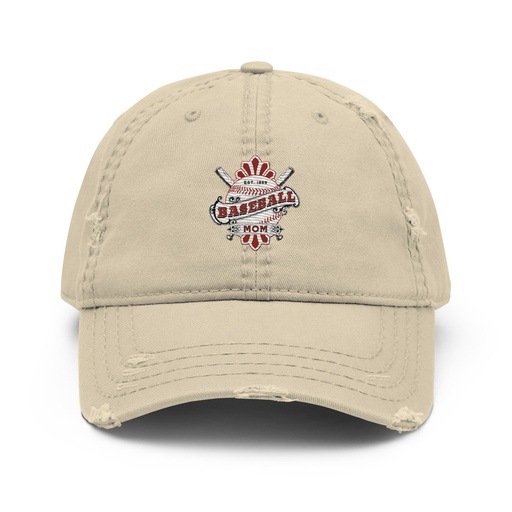 [ID: 396-G144] Baseball Mom Distressed Dad Hat