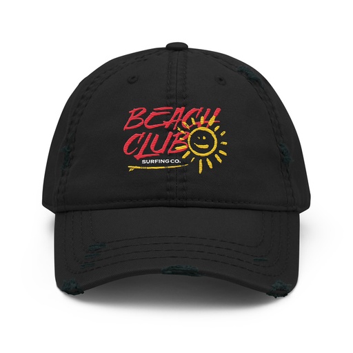 [ID: 396-G165] Beach Club Distressed Dad Hat