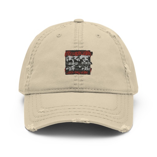 [ID: 396-G274] Bourgeoisie Distressed Dad Hat