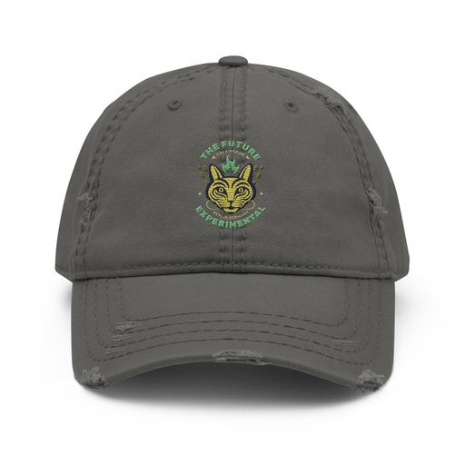 [ID: 396-G337] Cat Kingdom Berlin - Animal Distressed Dad Hat