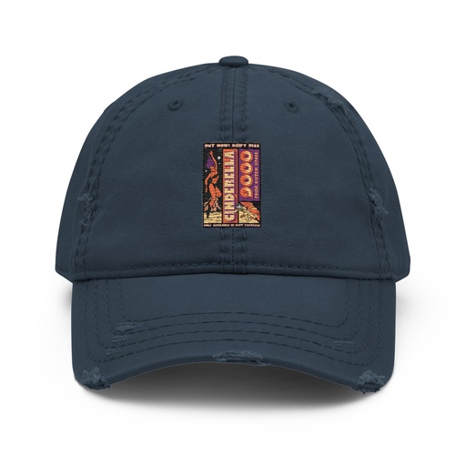 [ID: 396-G378] Cinderella 9000 - Retro Astronaut Distressed Dad Hat