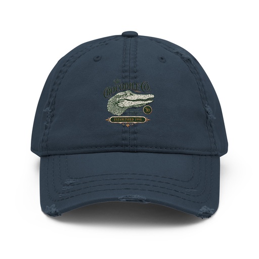 [ID: 396-G439] Crocodile Co. - Wild Animal Distressed Dad Hat