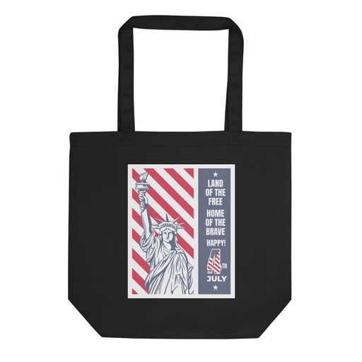 [ID: 367-G8] 4th of July Eco Tote Bag