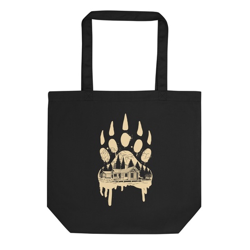 [ID: 367-G14] A Beary Good Home Eco Tote Bag