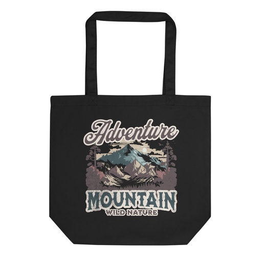 [ID: 367-G31] Adventure Mountain Wild Nature Eco Tote Bag