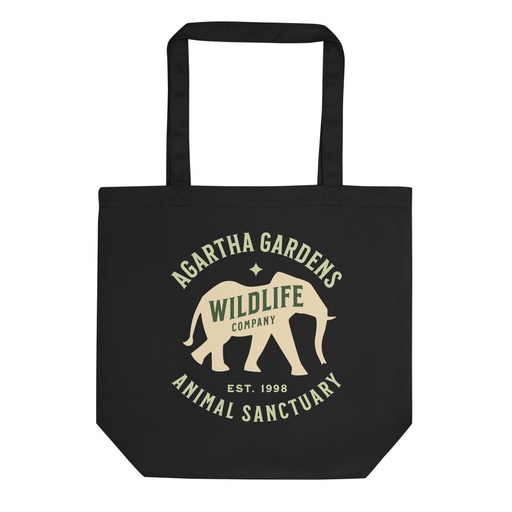 [ID: 367-G33] Agartha Gardens Wildlife - Animal Sanctuary Eco Tote Bag