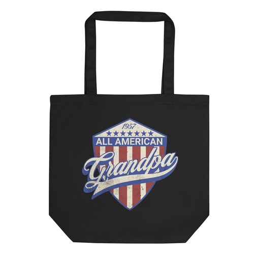 [ID: 367-G41] all american grandpa Eco Tote Bag