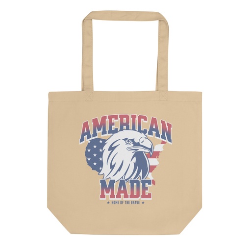 [ID: 367-G76] American Made Eco Tote Bag