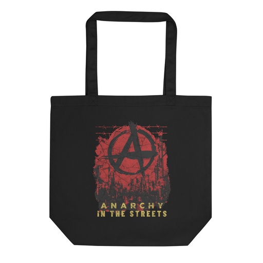 [ID: 367-G78] Anarchy In The Street Eco Tote Bag