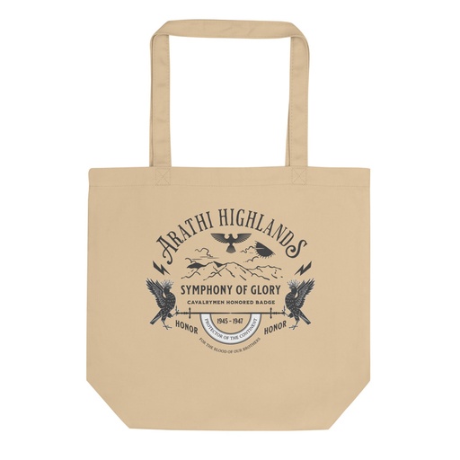 [ID: 367-G98] Arathi Honor Badge - Veteran Eco Tote Bag