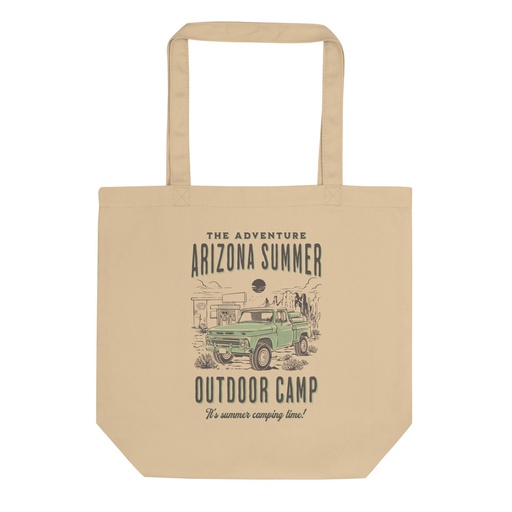 [ID: 367-G100] Arizona Outdoor Camp - Classic Truck Eco Tote Bag