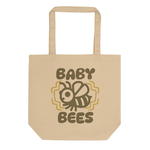 [ID: 367-G122] Baby Bees - Cute Insect Eco Tote Bag