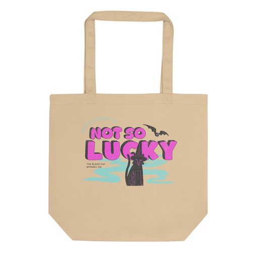 [ID: 367-G127] Bad Luck Kitty - Halloween Eco Tote Bag