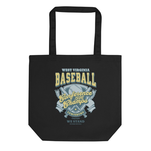 [ID: 367-G141] Baseball Conference Championships - Athlectic Badge Eco Tote Bag