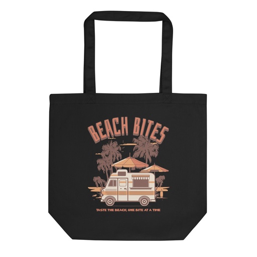 [ID: 367-G162] Beach Bites Eco Tote Bag