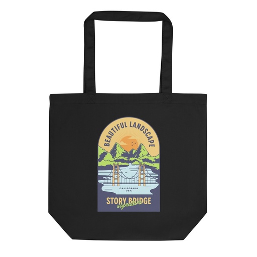 [ID: 367-G172] Beautiful Landscape - Outdoor Eco Tote Bag