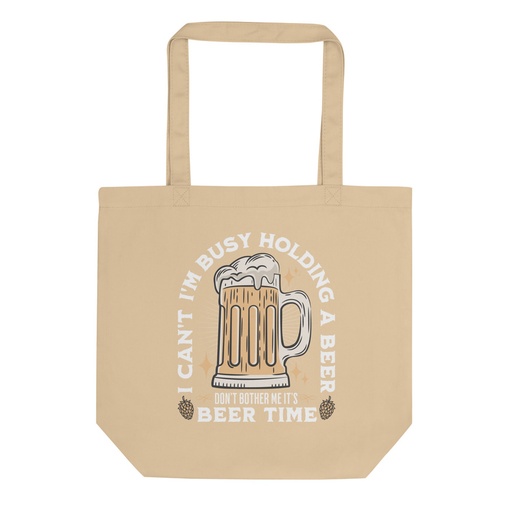 [ID: 367-G176] Beer Time - Father's Day Eco Tote Bag