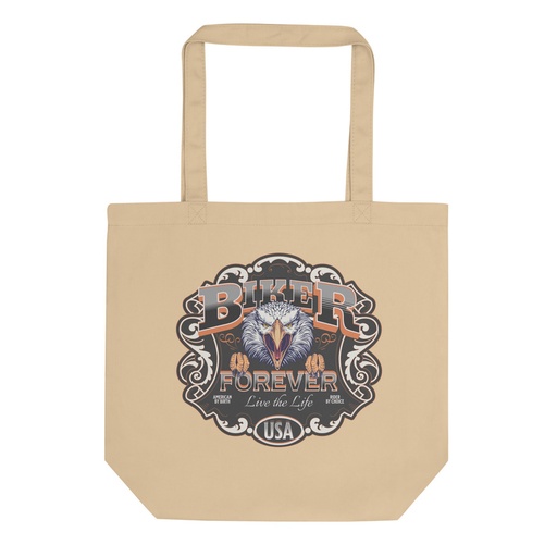 [ID: 367-G208] biker forever Eco Tote Bag