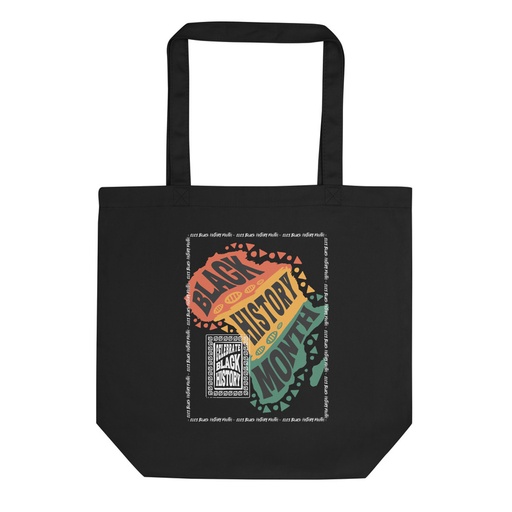 [ID: 367-G222] Black History Month - Tribal History Eco Tote Bag