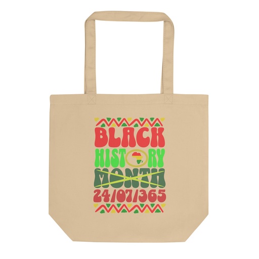 [ID: 367-G223] Black History Month Eco Tote Bag