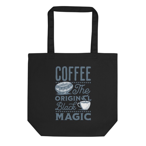 [ID: 367-G227] Black Magic Coffee - Simple Cup Eco Tote Bag