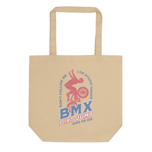 [ID: 367-G244] BMX Dirt Jump - Extreme Sports Eco Tote Bag