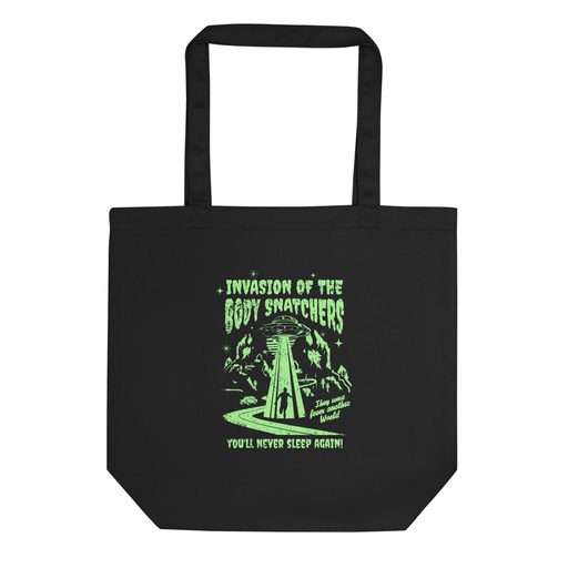 [ID: 367-G247] Body Snatchers - UFO Invasion Eco Tote Bag
