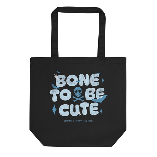 [ID: 367-G250] Bone To Be Cute - Halloween Eco Tote Bag