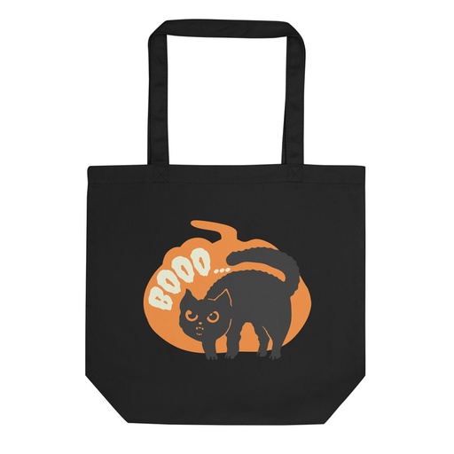 [ID: 367-G251] Boo - Scay Cute Cat Eco Tote Bag