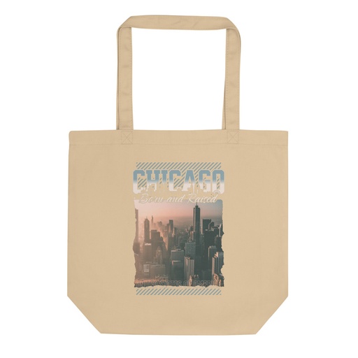 [ID: 367-G257] Born and Raised Eco Tote Bag