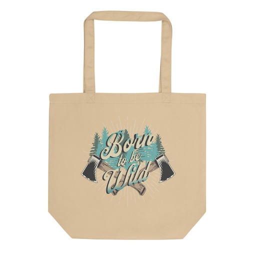 [ID: 367-G262] Born to be Wild (2) Eco Tote Bag