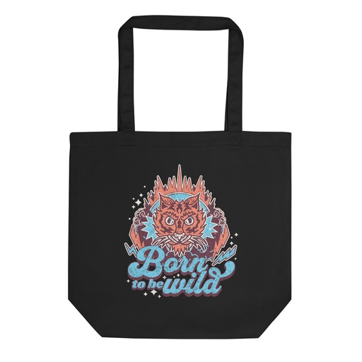[ID: 367-G263] Born to be Wild - Tiger Eco Tote Bag