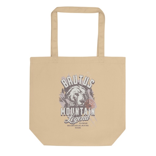 [ID: 367-G292] Brutus Mountain Legend Eco Tote Bag