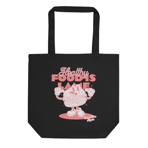 [ID: 367-G296] Burger Mascot Eco Tote Bag