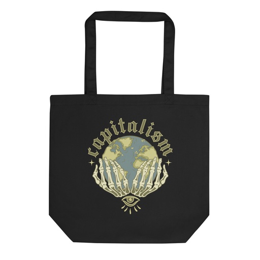 [ID: 367-G333] Capitalism - Earth Eco Tote Bag