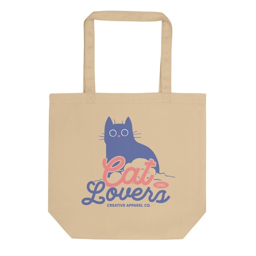 [ID: 367-G347] Cats Lovers Eco Tote Bag