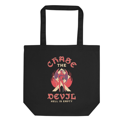 [ID: 367-G359] Chase The Devil Eco Tote Bag