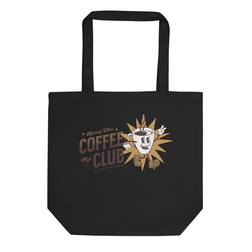 [ID: 367-G396] Coffee Club Eco Tote Bag