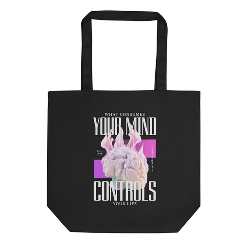 [ID: 367-G414] Control your Mind Eco Tote Bag