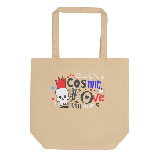 [ID: 367-G424] Cosmic Love Eco Tote Bag