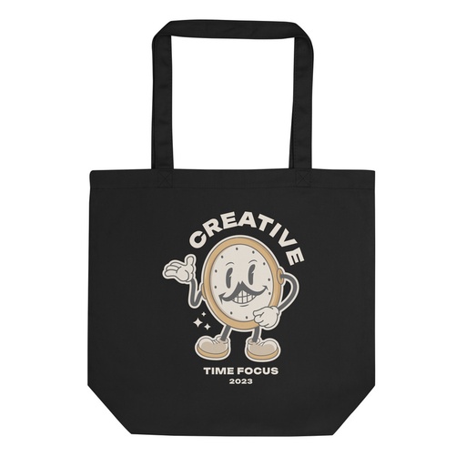 [ID: 367-G433] Creative Time Eco Tote Bag
