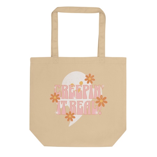 [ID: 367-G436] Creepin' It Real - Halloween Eco Tote Bag