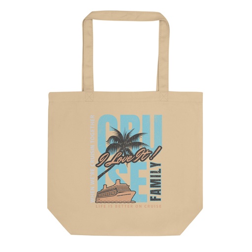 [ID: 367-G440] Cruise Ship Eco Tote Bag