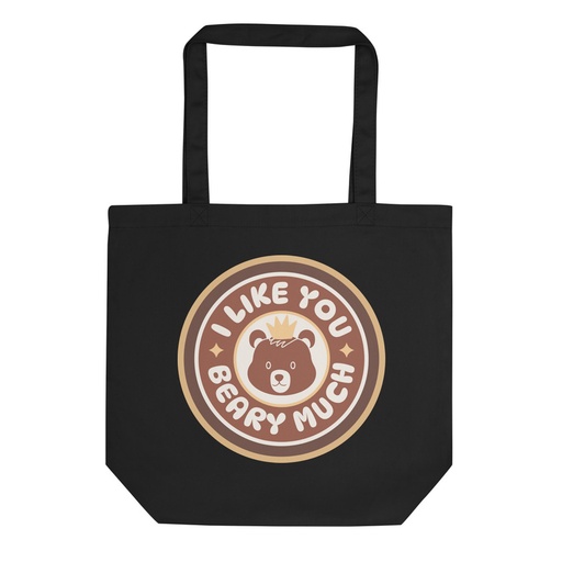 [ID: 367-G450] Cute Bear - AI Eco Tote Bag