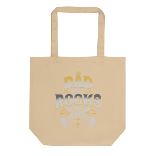 [ID: 367-G460] Dad That Rocks You - Electric Guitar Eco Tote Bag