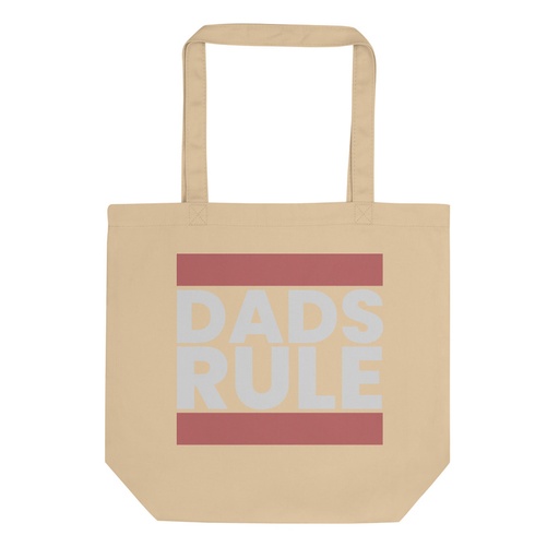 [ID: 367-G462] Dads Rule (1) Eco Tote Bag