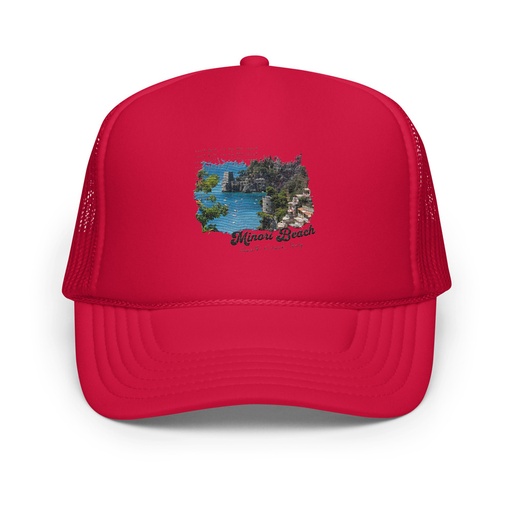 [ID: 627-G57] Amalfi Foam Trucker Hat