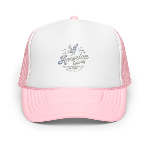 [ID: 627-G61] America 1776 Foam Trucker Hat