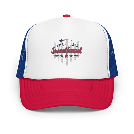 [ID: 627-G62] America's Sweetheart Foam Trucker Hat